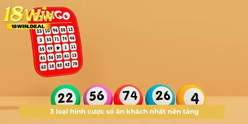 3 loại hình cược số ăn khách nhất nền tảng